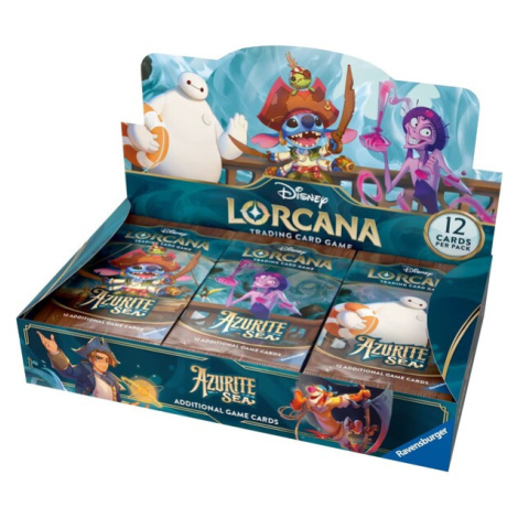 Disney Lorcana TCG Azurite Sea Booster Box RAVENSBURGER