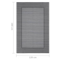 Venkovní koberec PP Dekorhome 120x180 cm,Venkovní koberec PP Dekorhome 120x180 cm