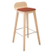 Grospol - Barová židle Malmo Wood Plus 4HW
