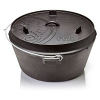 Petromax litinový kotlík Dutch Oven - 34 cm, 16,1 l