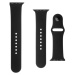 FIXED Silicone Strap silikonový řemínek set Apple Watch 42 mm/44 mm černý