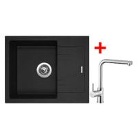 Sinks Linea 600 Granblack + Elka