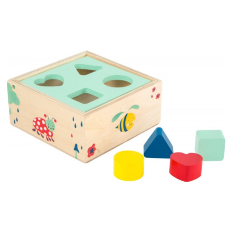 Box na vkládání tvarů Montessori