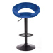 HALMAR Barová židle H102 tmavě modrá