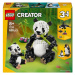 LEGO® Creator 3 v 1 31165 Divoká zvířata: Pandí rodinka