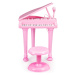 MULTISTORE Dětské piano s mikrofonem Tinny růžové
