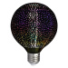 LED 3D Dekorační žárovka FILAMENT G125 E27/4W/230V 3000K