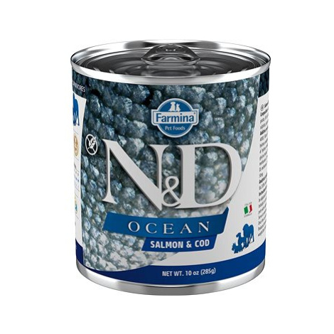 N&D Ocean Dog Adult Salmon & Codfish 285 g