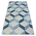 Dywany Lusczow Kusový koberec NORDIC OPTIC krémový / šedý FD284