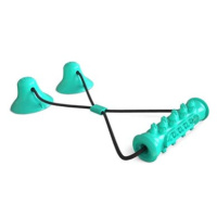 AngelMate Dentální tyčinka s přísavkami 50 cm zelená