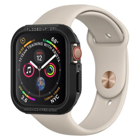 Spigen Rugged Armor kryt Apple Watch 9/8/7 (41mm)/6/SE/5/4 (40mm) černý