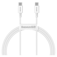 Baseus Kabel Baseus Superior Series USB-C na USB-C, 100W, 1m (bílý)