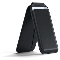 Satechi Vegan-Leather Magnetic Wallet Stand iPhone 12/13/14/15 all models - černé