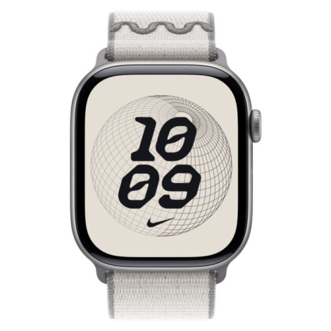 Apple Watch 49/46/45/44mm Veiled Grey provlékací sportovní řemínek Nike