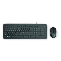 HP 150 Wired Mouse and Keyboard - US