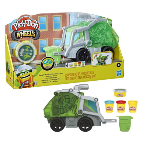 HASBRO - Play-Doh Popelářské Auto 2 V 1