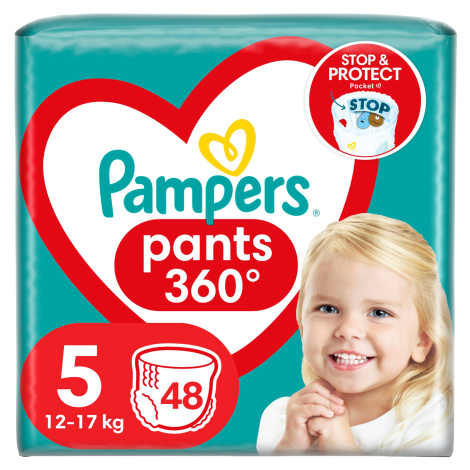 PAMPERS Active Baby Pants Kalhotkové plenky vel. 5, 12-17 kg, 48 ks