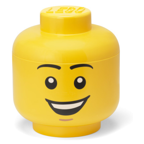 LEGO Storage LEGO úložná hlava (velikost L) - šťastný chlapec