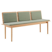 Světle zelená vlněná lavice Elba - Hammel Furniture