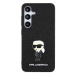 Kryt Karl Lagerfeld KLHCSA35GKNPSK A35 A356 black hardcase Fixed Glitter Ikonik Logo Metal Pin (