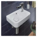 VILLEROY & BOCH O.novo Umývátko Compact 360x250 mm, s přepadem, 1 otvor pro baterii vpravo, alps