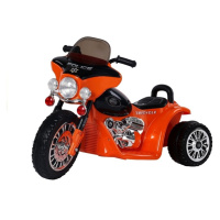 mamido Dětská elektrická motorka JT568 oranžová
