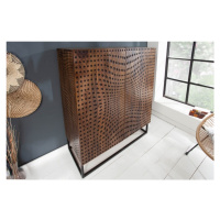LuxD Vysoká komoda Joaquin 120 cm mango
