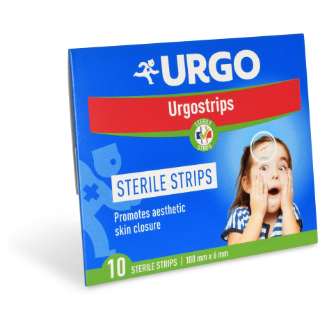 Urgo Strips fixační náplastové stehy 100 × 6 mm 10 ks