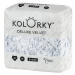 KOLORKY DELUXE VELVET Pleny jednorázové eko se sametovým povrchem M (5-8 kg) 21 ks