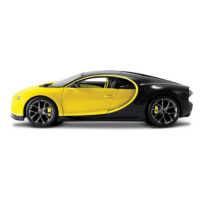 Maisto - Bugatti Chiron, žluto-černá, Exotics, 1:24