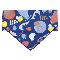 Vsepropejska Merry modrý šátek pro psa Obvod krku: 20 - 50 cm