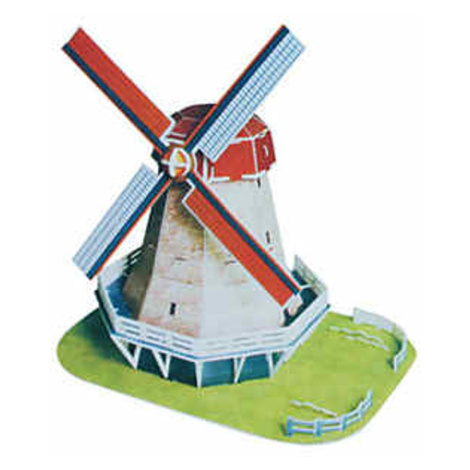 Hutermann 3D Puzzle skládačka Větrný mlýn z Holandska - střední Hunter