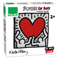 Vilac Obrázkové kostky Keith Haring