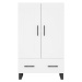 vidaXL Skříň highboard bílá 69,5 x 31 x 115 cm kompozitní dřevo