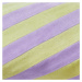 VACANZA Polštář pruhy 35 x 60 cm - fialová/žlutá