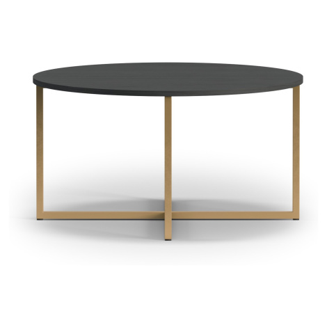 GAB Konferenční stolek PAULA, Černý jasan 80 cm GAB nábytek