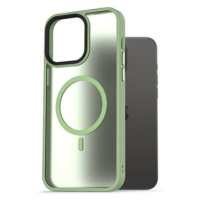 AlzaGuard Matte Case Compatible with MagSafe pro iPhone 15 Pro Max zelený