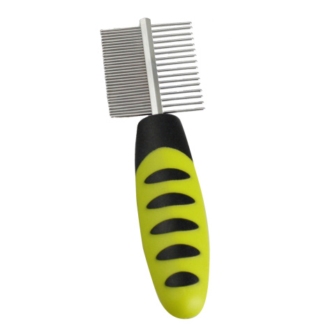 Flamingo kartáč pro hlodavce COMB WITH HANDLE DOUBLE