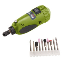 Extol Craft Bruska 404121 mini vrtačka/bruska s transformátorem v kufříku