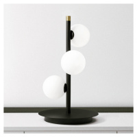 miloox by Sforzin Stolní lampa Pomì se třemi skleněnými koulemi