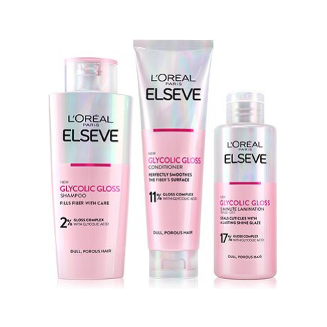 L'ORÉAL PARIS Elseve Glycolic Gloss Set 550 ml