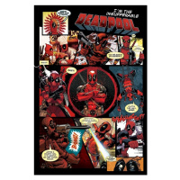 Plakát, Obraz - Deadpool - Panels, 61x91.5 cm