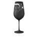Crystalex sklenička na víno Blíženec Černá 550 ml 1KS