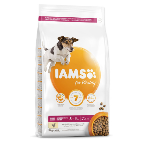 IAMS Dog Senior Small & Medium Chicken granule 3 kg