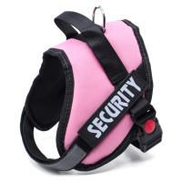 Vsepropejska Security bezpečný postroj pro psa | 51 – 115 cm Barva: Růžová, Obvod hrudníku: 56 -