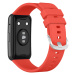 Silikonový řemínek FIXED Silicone Strap pro Huawei Watch FIT, červená