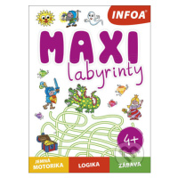 Maxi labyrinty (4+) - kniha z kategorie Úkoly pro děti