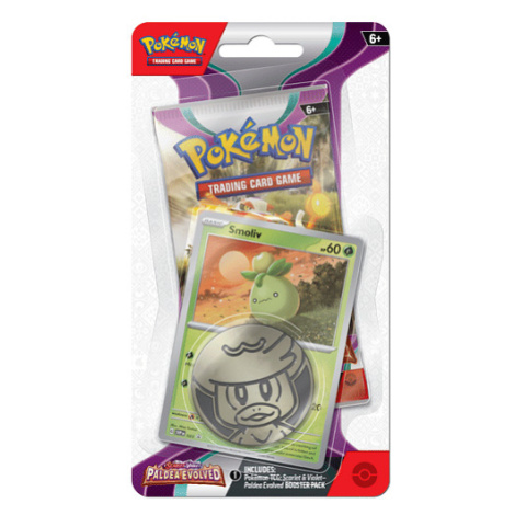 Pokémon TCG: Paldea Evolved Checklane Blister - Smoliv