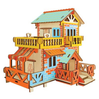 Woodcraft Dřevěné 3D puzzle Venkovská chata