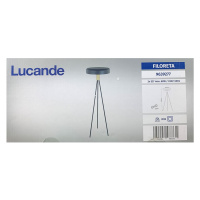 Lucande Lucande - Stojací lampa FILORETA 3xE27/60W/230V